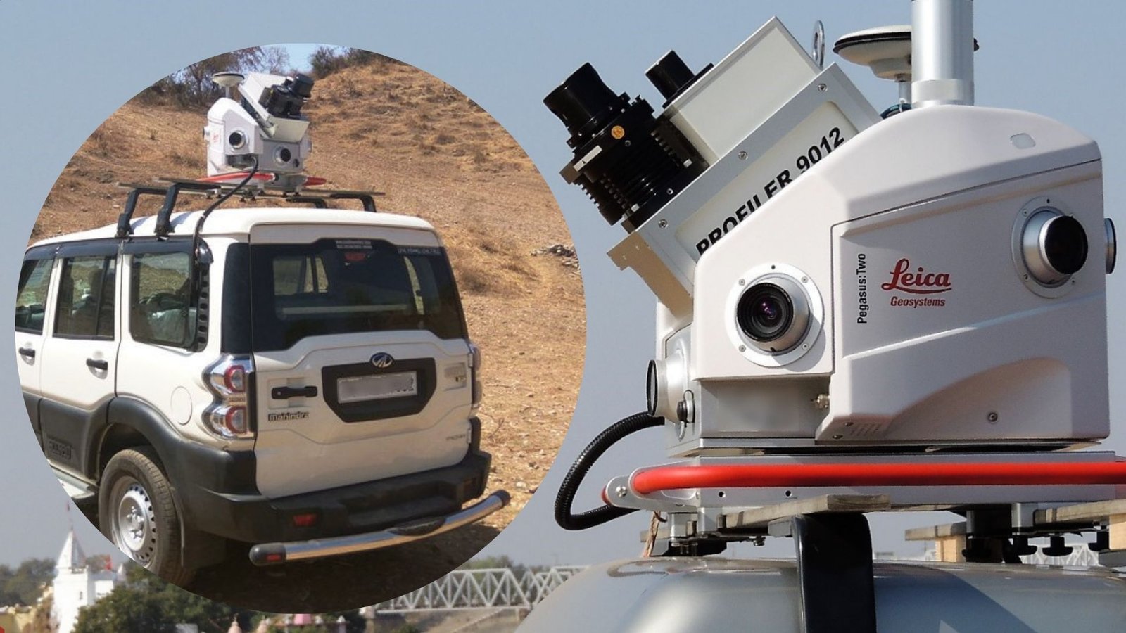 Goodland Surveys vehicle-mounted Leica Pegasus:Two mobile LiDAR mapping system