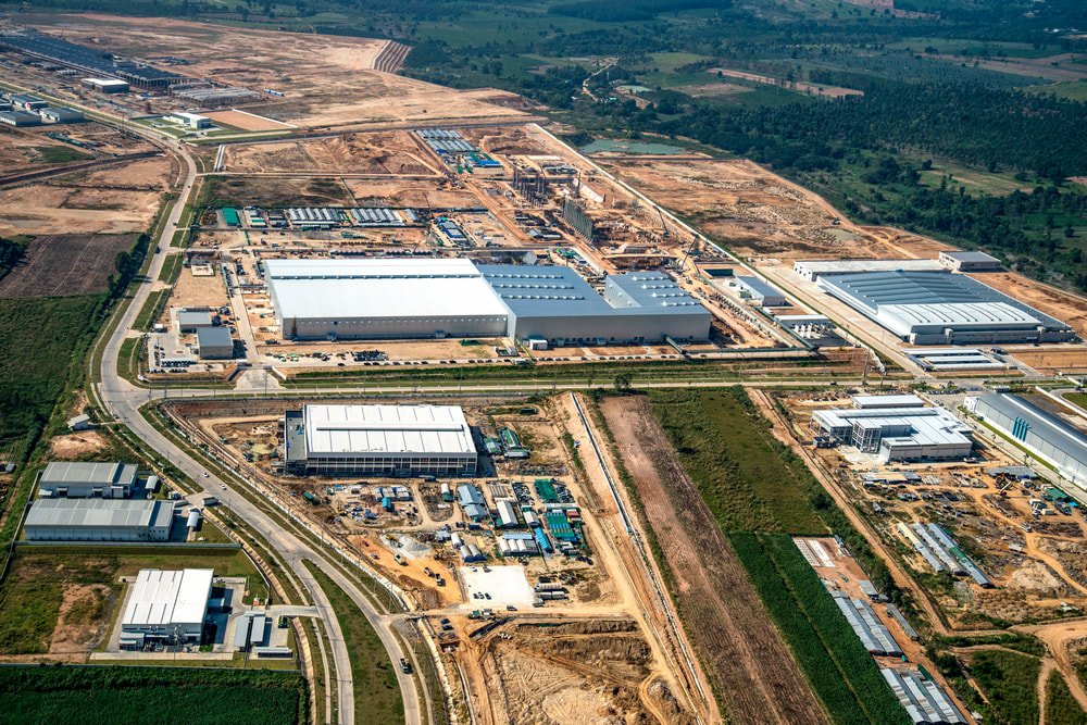 Industrial land LiDAR survey