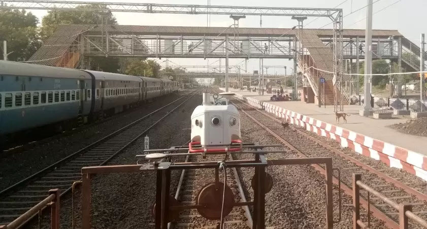 Railway survey project photo