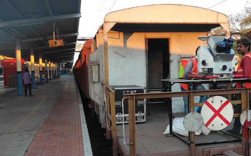 Railway survey project photo