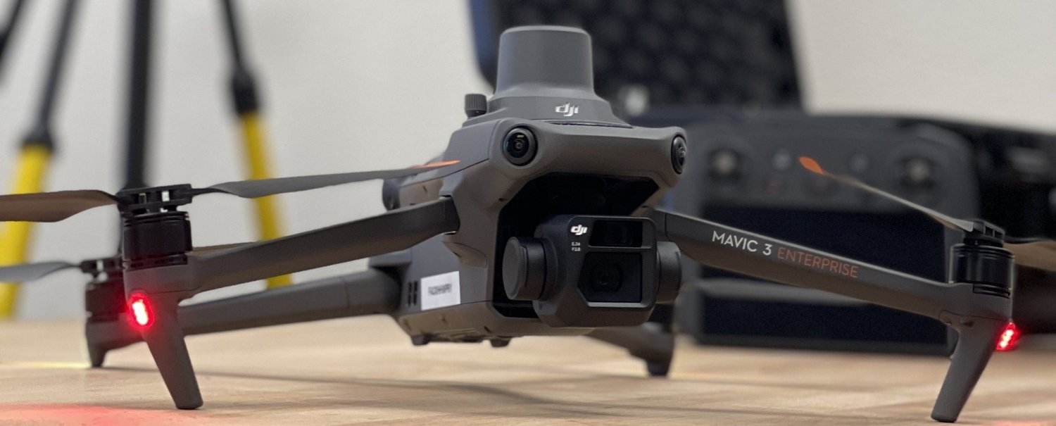 Drone photogrammetry survey equipment
