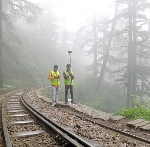 RTK Survey for Railway
